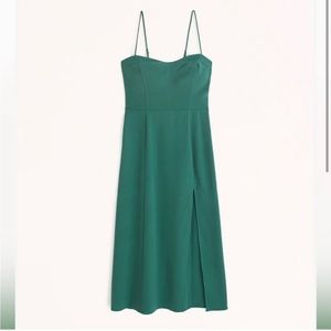 High- Slit mini dress